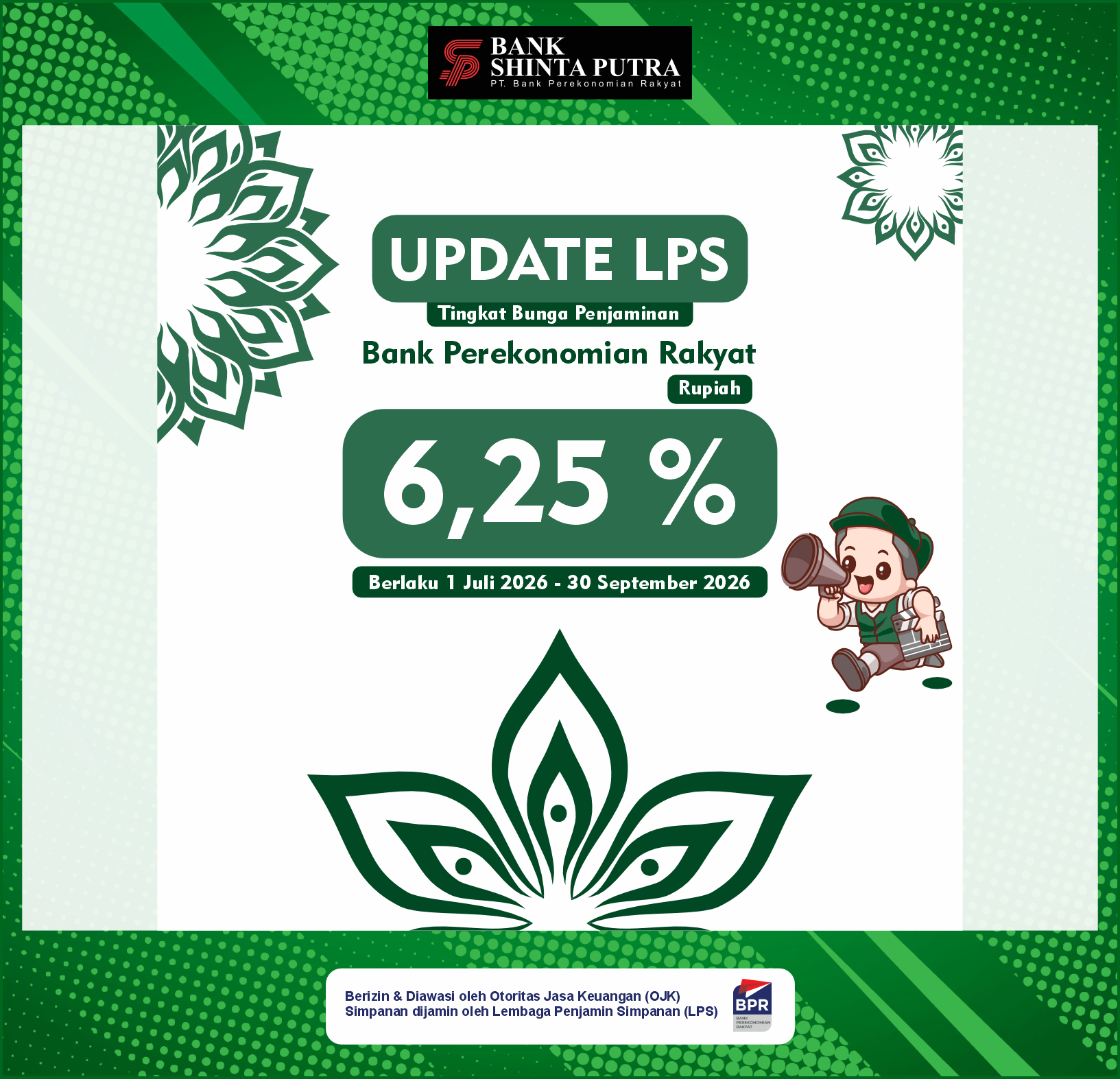Update Tingkat Bunga Penjaminan LPS